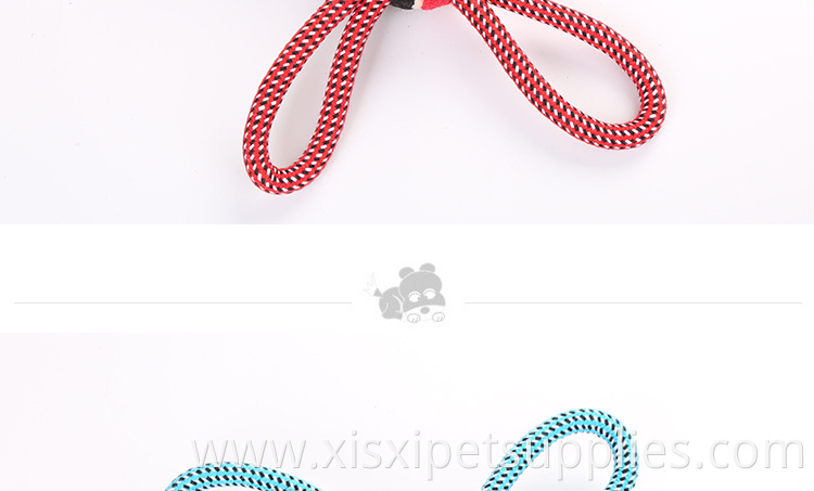 ready to ship flower shape rope pet toy with tennis ball new pattern